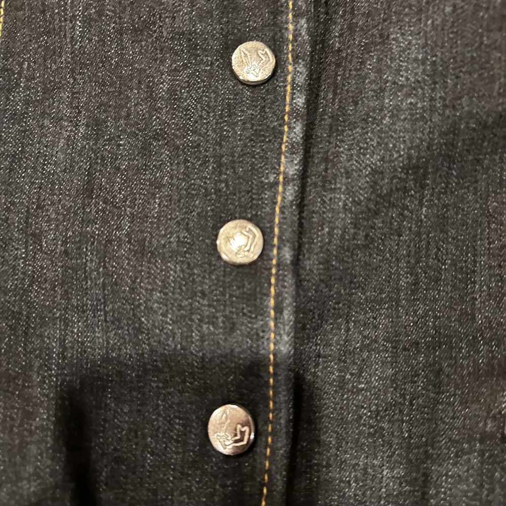 Vivienne Westwood Blazer Womens 8 Blue Denim Single Breasted Tailored Jacket - Picture 4 of 11